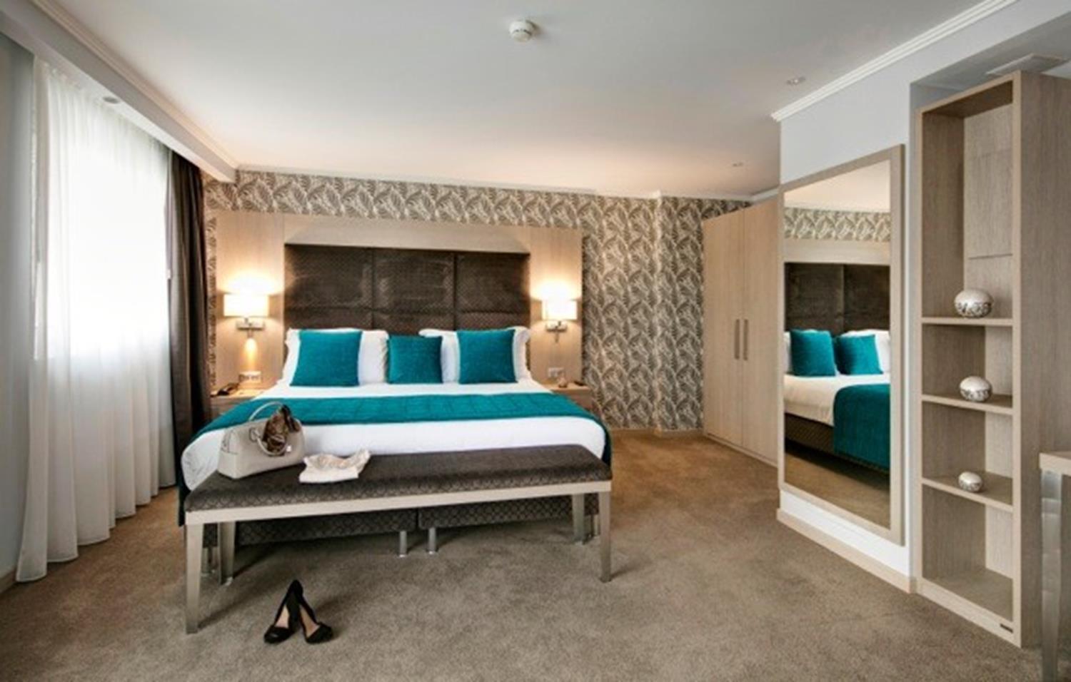 Deluxe Doppelzimmer mit einem Balkon oder einer Terrasse